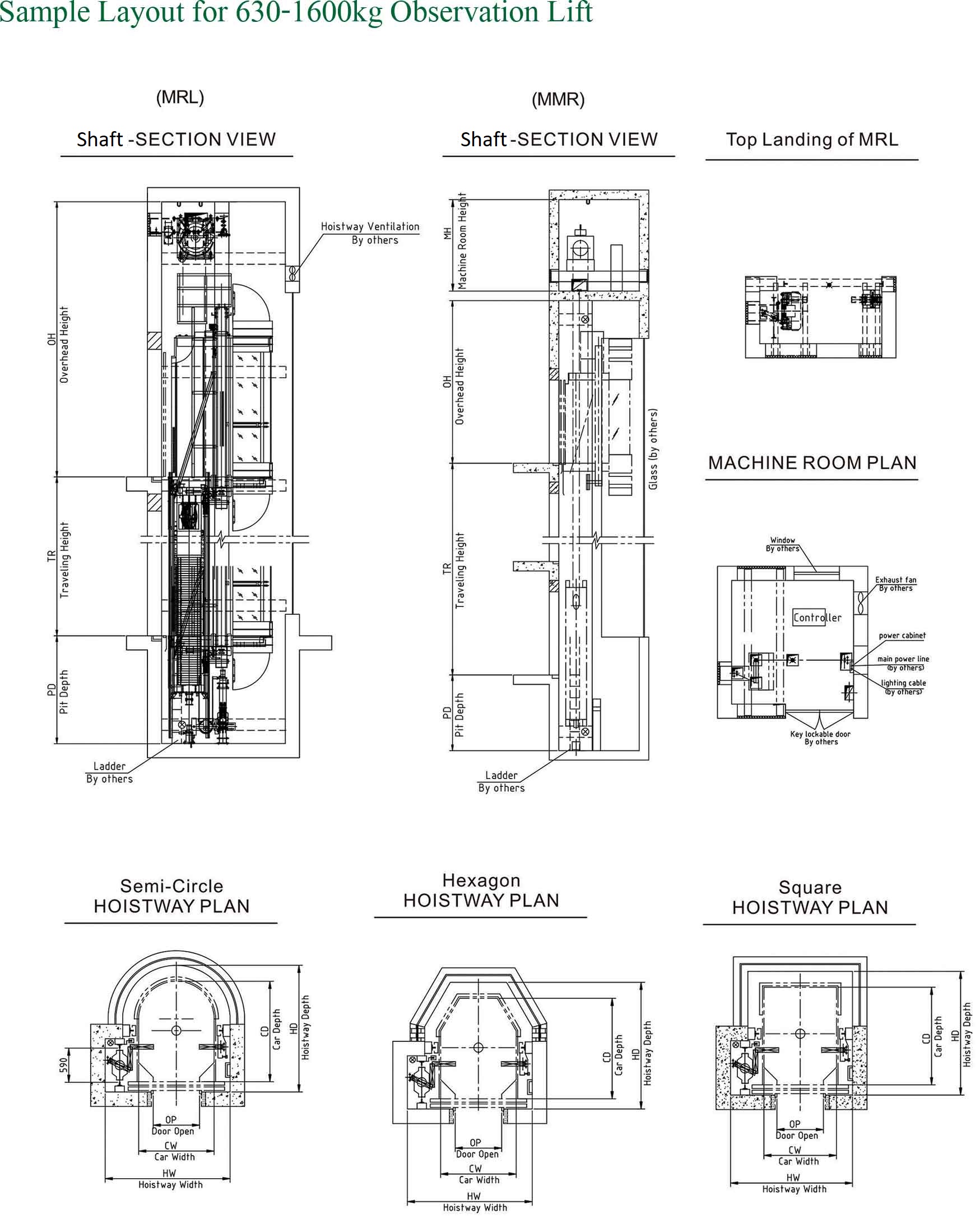 Observation elevator